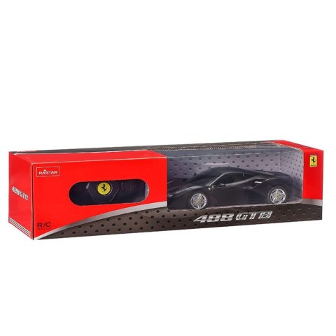 AUTO RC RASTAR 1:24 FERRARI 488 GTB CZARNE