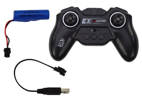 AUTOBUS ZDALNIE STEROWANY BUS RC NIEBIESKI NA PILOT EFEKTY ŚWIETLNE QL91910