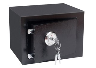 DOMOWY SEJF NA KLUCZYK STALOWY CZARNY 35X25X25CM