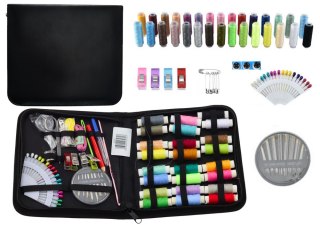 KIESZONKOWY ZESTAW NARZĘDZI KRAWIECKICH DO SZYCIA PRZYBORNIK ORGANIZER