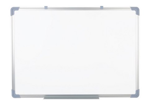 TABLICA MAGNETYCZNA DO ZAWIESZENIA SUCHOŚCIERALNA BIAŁA 45X60CM