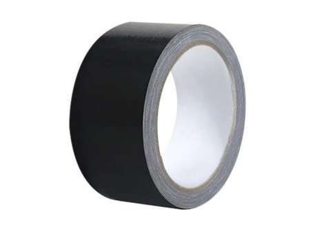 TAŚMA TEKSTYLNA WYTRZYMAŁA MOCNA UNIWERSALNA CZARNA 48MM/54Y