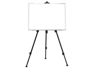 ZESTAW TABLICA MAGNETYCZNA 90X60CM NA STOJAKU PISAKI GĄBKA