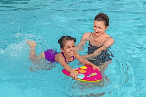 DESKA DO NAUKI PŁYWANIA RÓŻOWA BESTWAY 32155