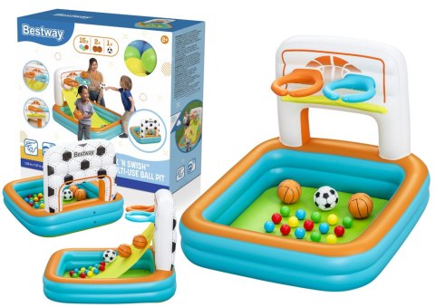 DMUCHANY PLAC ZABAW Z PIŁKAMI 120 X 107 X 84 CM BESTWAY 52728