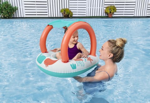 DMUCHANY PONTON Z DASZKIEM 84 X 67CM BESTWAY 34203