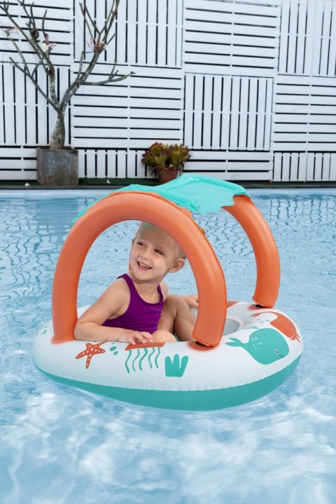 DMUCHANY PONTON Z DASZKIEM 84 X 67CM BESTWAY 34203