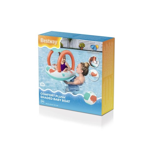 DMUCHANY PONTON Z DASZKIEM 84 X 67CM BESTWAY 34203