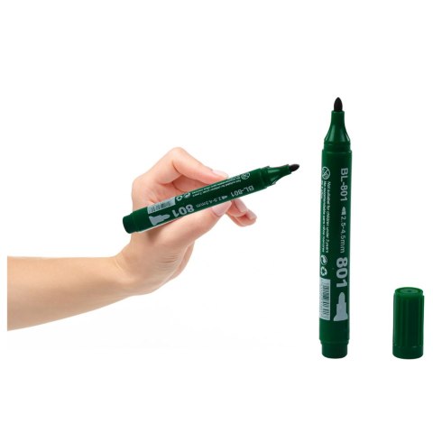 MARKER PERMANENTNY WODOODPORNY ZIELONY 2,5-4,5 MM