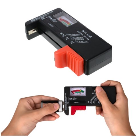 UNIWERSALNY CYFROWY TESTER MIERNIK BATERII AKUMULATORÓW