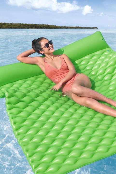 DMUCHANY MATERAC DO PŁYWANIA TRZYOSOBOWY BESTWAY 213 X 170 X 21 CM 44106