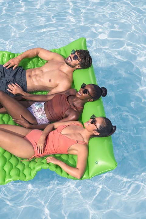 DMUCHANY MATERAC DO PŁYWANIA TRZYOSOBOWY BESTWAY 213 X 170 X 21 CM 44106