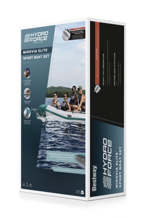 DMUCHANY PONTON 330 X 162 X 44 CM BESTWAY 65049