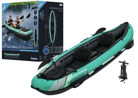 KAJAK DMUCHANY DWUOSOBOWY 330 X 86 CM BESTWAY 65052