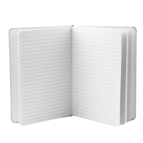 NOTATNIK ZESZYT PLANNER W LINIE LIŚCIE ROŚLINY GUMKA A5 80 KARTEK