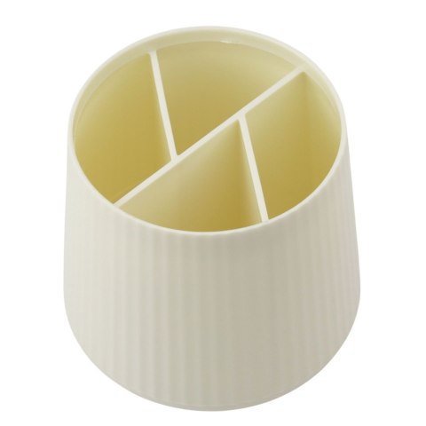 ORGANIZER NA KOSMETYKI ARTYKUŁY BIUROWE 5 PRZEGRÓD BEŻOWY