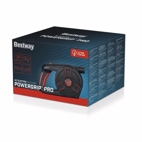 POMPKA ELEKTRYCZNA DO GNIAZDKA POWERGRIP PRO BESTWAY 62247