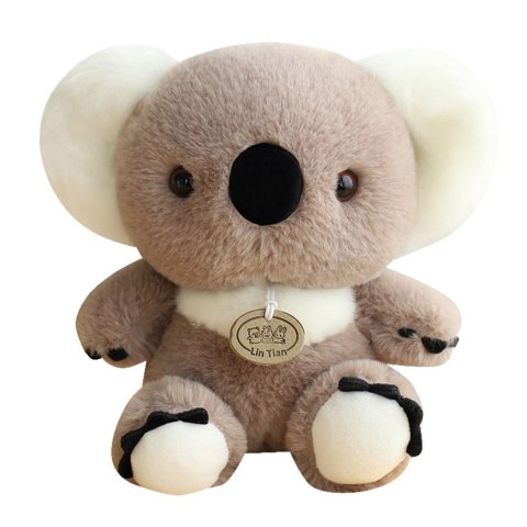 MASKOTKA PLUSZOWA PRZYTULANKA MIŚ KOALA SZARY 23CM