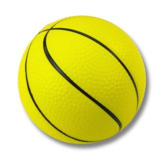 PIŁKA DO KOSZYKÓWKI PIANKOWA DO ODBIJANIA KOPANIA ZABAWY 12CM
