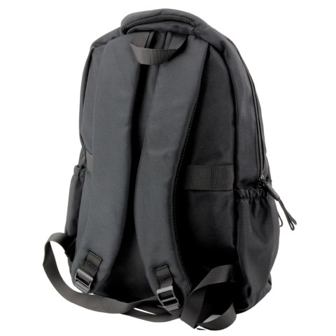 PLECAK SZKOLNY MIEJSKI PRZEGRODA ŚRODKOWA SH CZARNY 38CM 20L