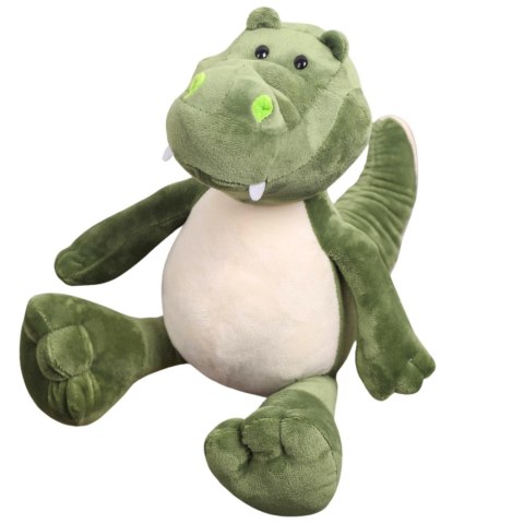 PLUSZOWA MASKOTKA PRZYTULANKA KROKODYL ZIELONY 25CM