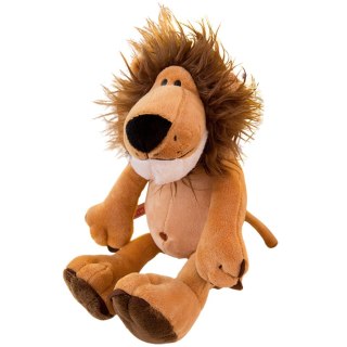 PLUSZOWA MASKOTKA PRZYTULANKA LEW Z BUJNĄ GRZYWĄ 22CM