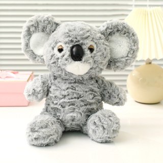 PLUSZOWA MASKOTKA PRZYTULANKA MIŚ KOALA SZARA 22CM