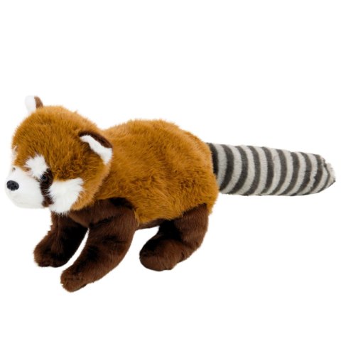 PLUSZOWA MASKOTKA PRZYTULANKA PANDA CZERWONA 45CM