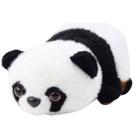 PLUSZOWA MASKOTKA PRZYTULANKA PANDA CZERWONA KLASYCZNA 2W1 22CM