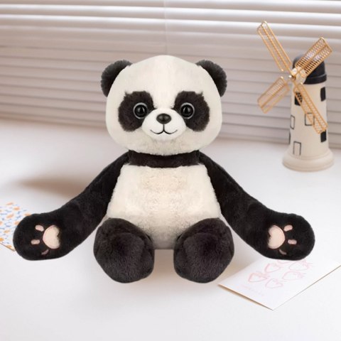 PLUSZOWA MASKOTKA PRZYTULANKA PANDA Z MAGNESAMI 23CM