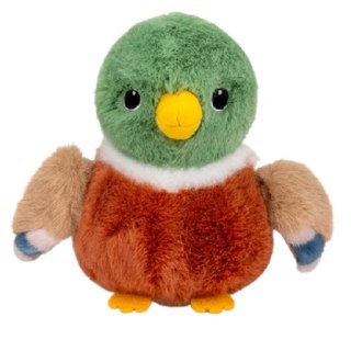 PLUSZOWA MASKOTKA PRZYTULANKA PTAK PLUSZOWY MAŁA KACZKA 12CM