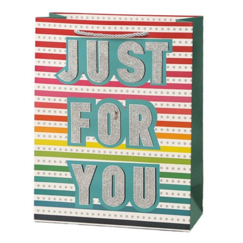 TORBA PREZENTOWA URODZINOWA HAPPY BIRTHDAY 23 X 18 X 10CM