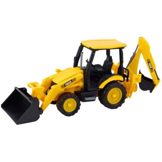 KOPARKA BUDOWLANA Z NAPĘDEM RUCHOME DWIE ŁYŻKI ŻÓŁTA