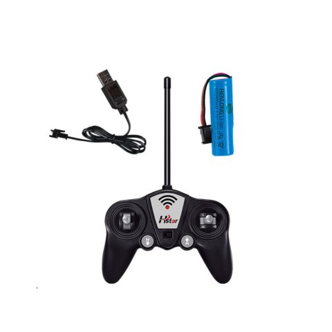 KOPARKA BULDOŻER ZDALNIE STEROWANY RC 2.4G 6CH ŻÓŁTY