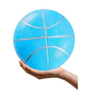 PIŁKA PLAŻOWA GUMOWA PASTELOWA LEKKA NIEBIESKA 20CM