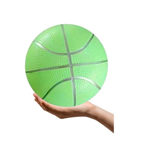 PIŁKA PLAŻOWA GUMOWA PASTELOWA LEKKA ZIELONA 20CM