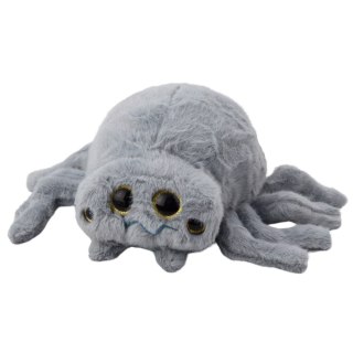 PLUSZOWA MASKOTKA PRZYTULANKA OWAD PAJĄK SZARY 30CM