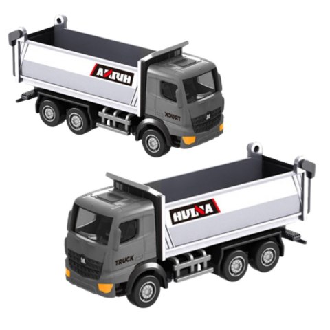 WYWROTKA METALOWA MODEL KOLEKCJONERSKI HUINA SREBRNA 1:80