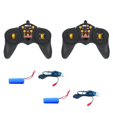 ZESTAW ŁADOWARKA SPYCHACZ WYWROTKA 1:24 ZDALNIE STEROWANE RC 2W1