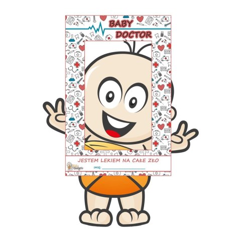 BABY DOCTOR - ŚLINIAK Z RĘKAWAMI