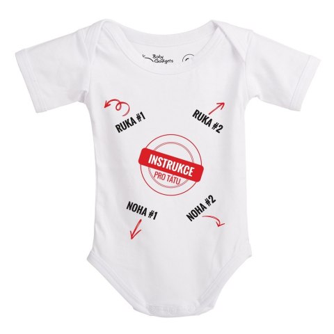 BABY INSTRUCTIONS - BODY Z INSTRUKCJĄ DLA TATY (CZ)