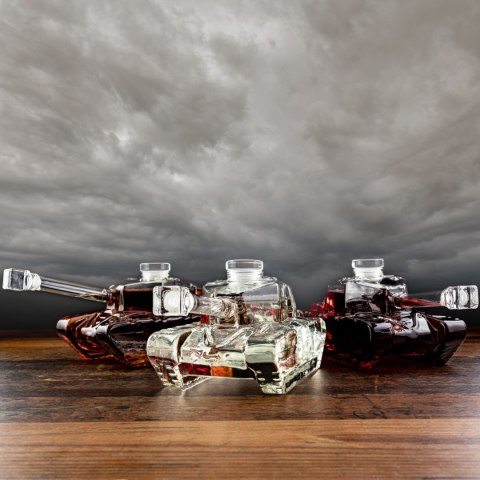 CZOŁG KARAFKA DO WÓDKI 1L PREZENT DLA ŻOŁNIERZA