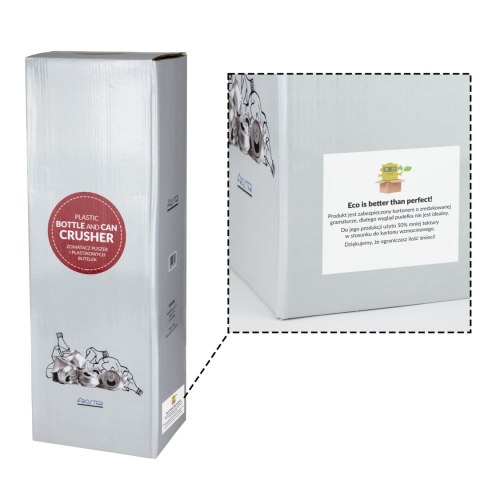 GIGANTYCZNY ZGNIATACZ BUTELEK KARTONÓW EKO GADŻET