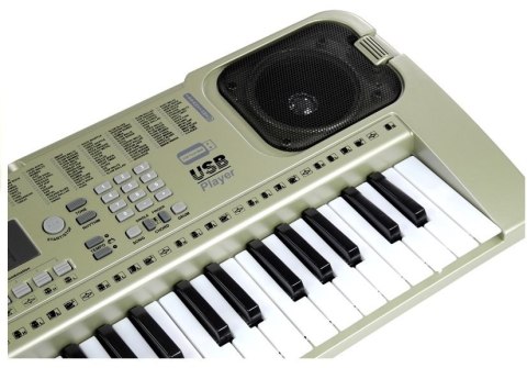 KEYBOARD MQ807 ORGANY PIANINKO + MIKROFON USB