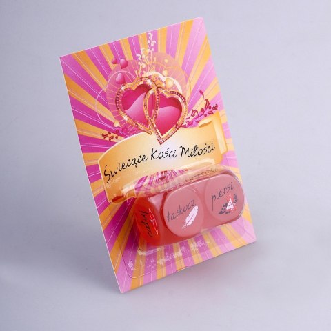 ŚWIECĄCE KOŚCI MIŁOŚCI PREZENT WALENTYNKI ROCZNICA