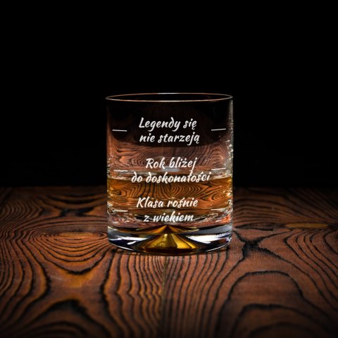 URODZINOWA SZKLANKA DO WHISKY - PREZENT DLA MĘŻCZYZNY NA 30 URODZINY