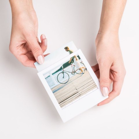 ZEGAR Z RAMKAMI NA ZDJĘCIA NAKLEJANY ŚCIENNY RAMKI