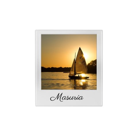 ZEGAR Z RAMKAMI NA ZDJĘCIA NAKLEJANY ŚCIENNY RAMKI