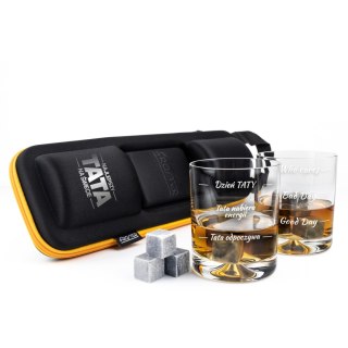ZESTAW MIŁOŚNIKA WHISKY FROSTER DLA TATY - PREZENT NA DZIEŃ OJCA - URODZINY