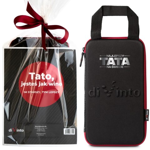 ZESTAW MIŁOŚNIKA WINA DIVINTO DLA TATY - PREZENT NA DZIEŃ OJCA - URODZINY